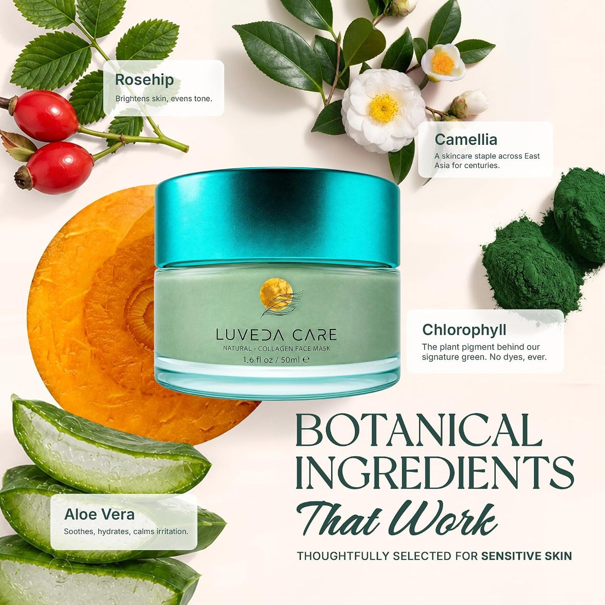 Natural Collagen Face Mask
