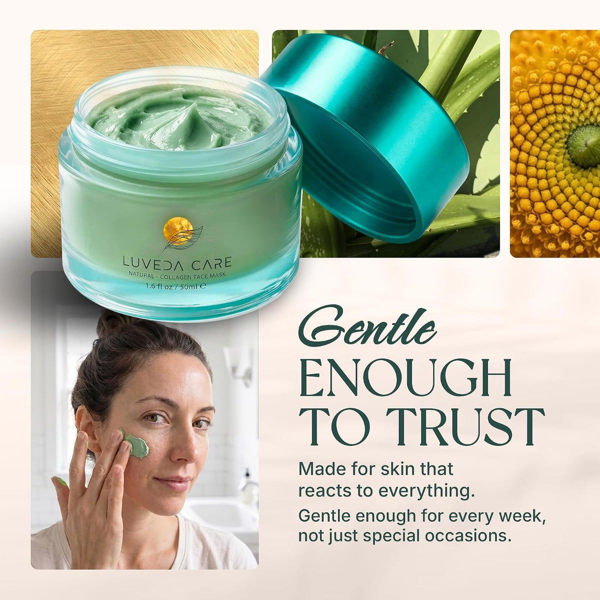 Natural Collagen Face Mask